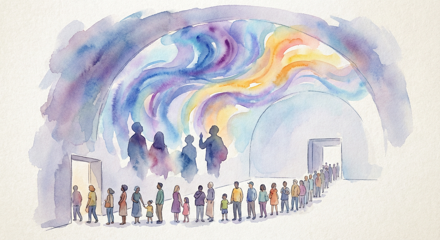 Illustration for MoMA's AI Art Gamble: Are We Witnessing Progress or the Slow Death of Artistic Authenticity?