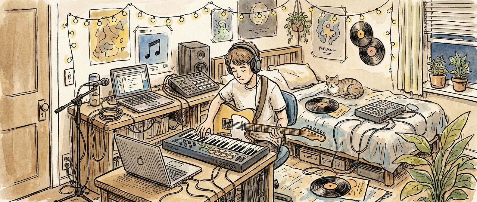 The Bedroom Revolution: How DIY Production Is Reshaping Music's Cultural Landscape